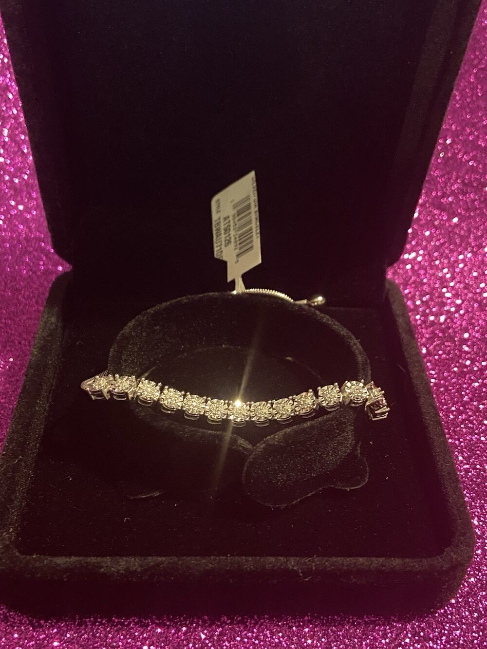 NEW! EFFY Silver & Diamond Bolo Bracelet / A GREAT GIFT! MSRP $750